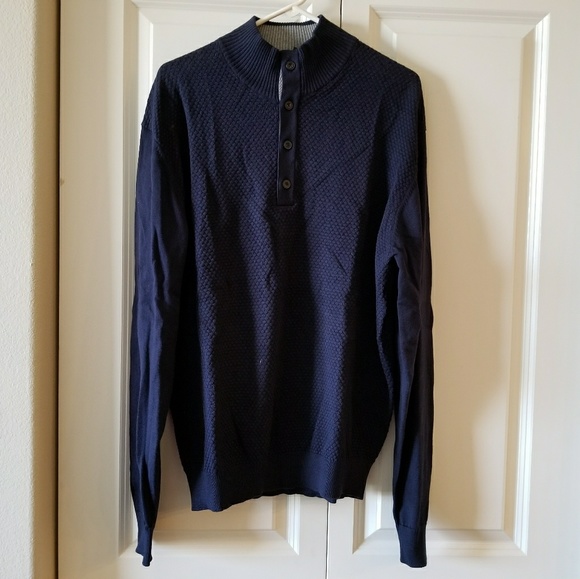 JACKS Men sweater, Blue color, Size XL - Picture 2 of 8